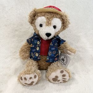 Disney Parks Duffy Bear California Adventure Plush 14” Stuffed Animal Toy Mickey